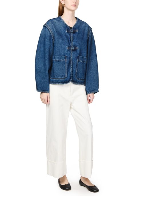 SOEUR Agatha denim jacket