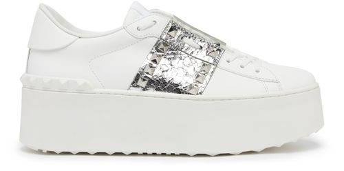 VALENTINO GARAVANI Rockstud platform sneakers