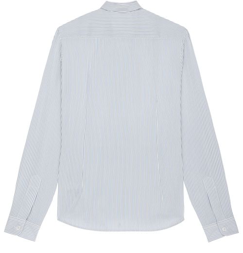 CELINE Lavalliere Mia shirt in striped silk