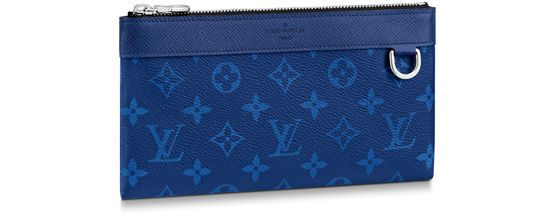 Louis Vuitton Coin Card Holder Monogram Pacific Taiga Blue in Taiga  Leather/Coated Canvas with Silver-tone - US