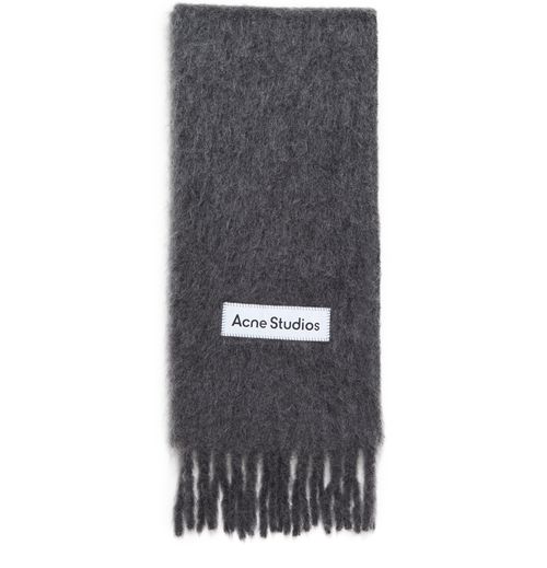 ACNE STUDIOS Fringed wool scarf