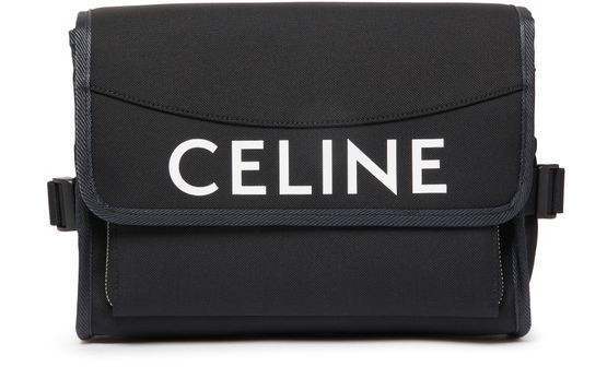 セリーヌ ミディアム トレッキング メッセンジャーバッグ CELINE ロゴ