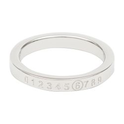 Women s Numeric Minimal Signature ring MM6 MAISON MARGIELA 24S