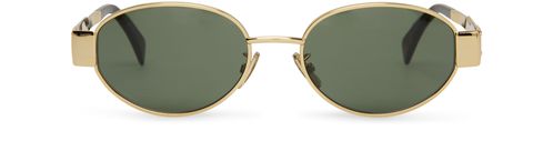 CELINE Triomphe metal 01 sunglasses in metal