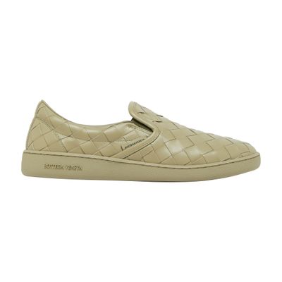 Shop Bottega Veneta Sawyer Sneakers In Green