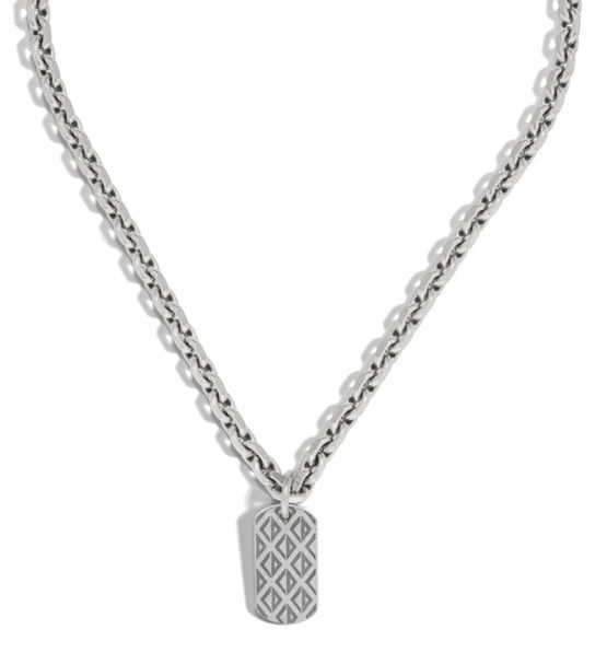 Dior tag necklace hot sale