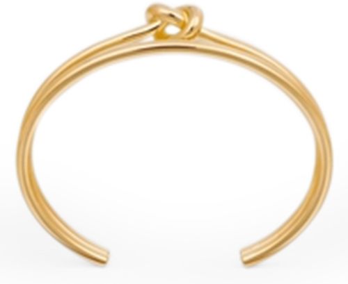 CELINE Jonc Double Knot en laiton doré