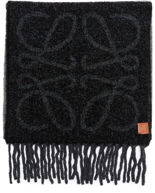 LOEWE Anagram scarf in alpaca and wool