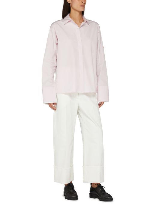 LOEWE Turn-up shirt in cotton