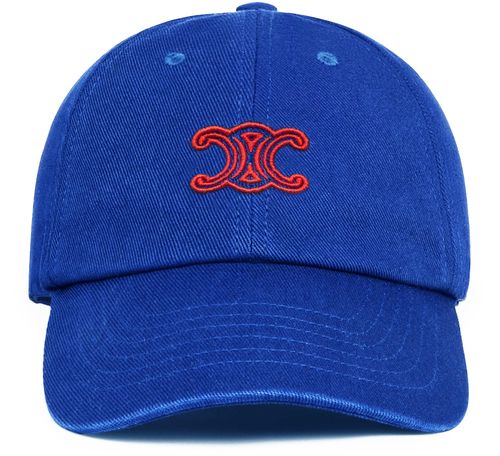 CELINE Vivienne cap in cotton twill