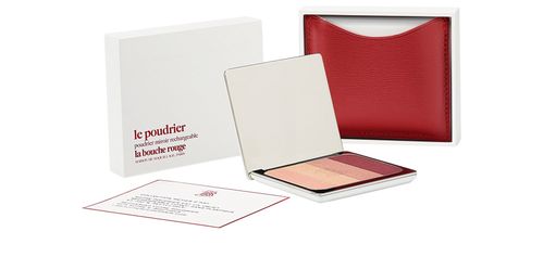 LA BOUCHE ROUGE Red fine leather Salton eyeshadow set