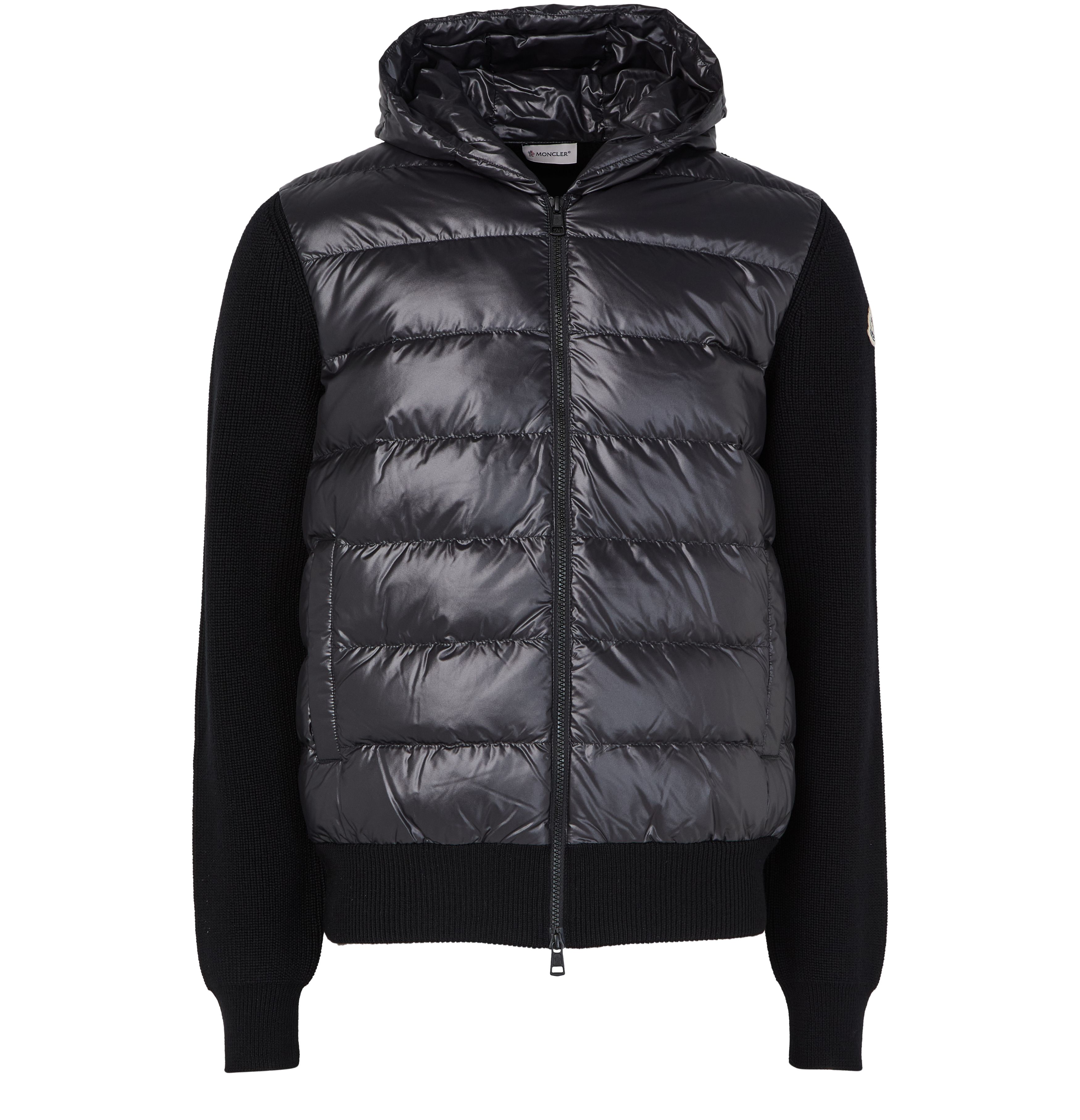 Zipped-up cardigan