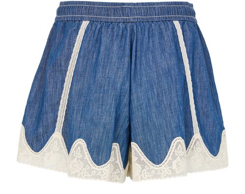ZIMMERMANN Short en denim Awaken