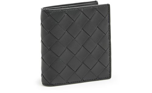 BOTTEGA VENETA Intrecciato slim two-part wallet