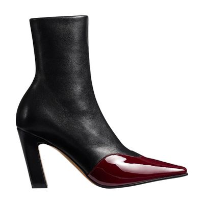 Khaite Nevada Ankle Stretch Boots 85 In Black