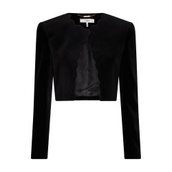 ジャケット CHLOE suede cropped jacket Chloé Cropped Suede Leather Jacket | Saks Fifth Avenue