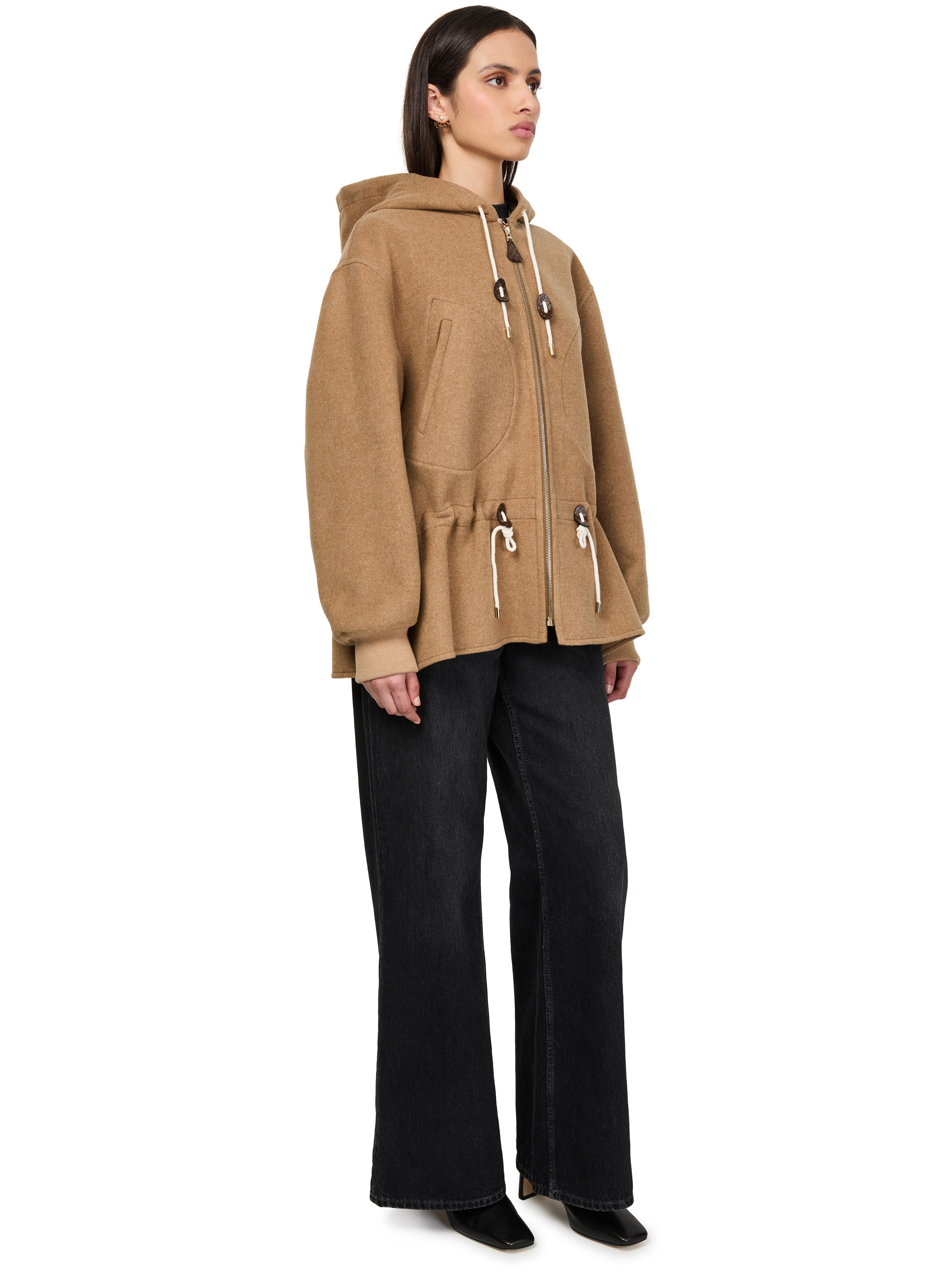 Double Face Hooded Jacket thumbnail 5