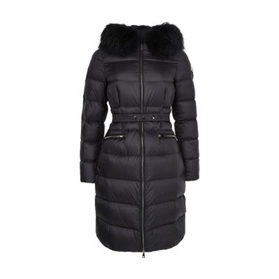 Women's Moka long down jacket | MONCLER | 24S