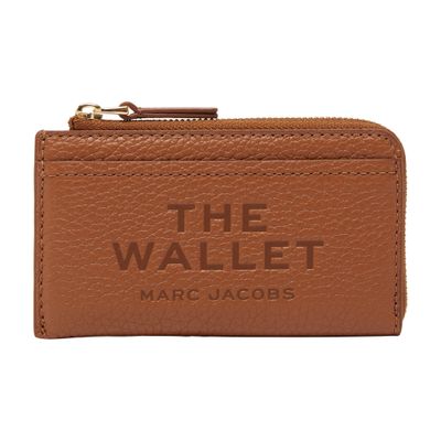 Marc Jacobs The Top Zip Multi Wallet In Brown