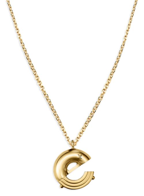 LOUIS VUITTON LV &amp; Me Necklace, Letter E