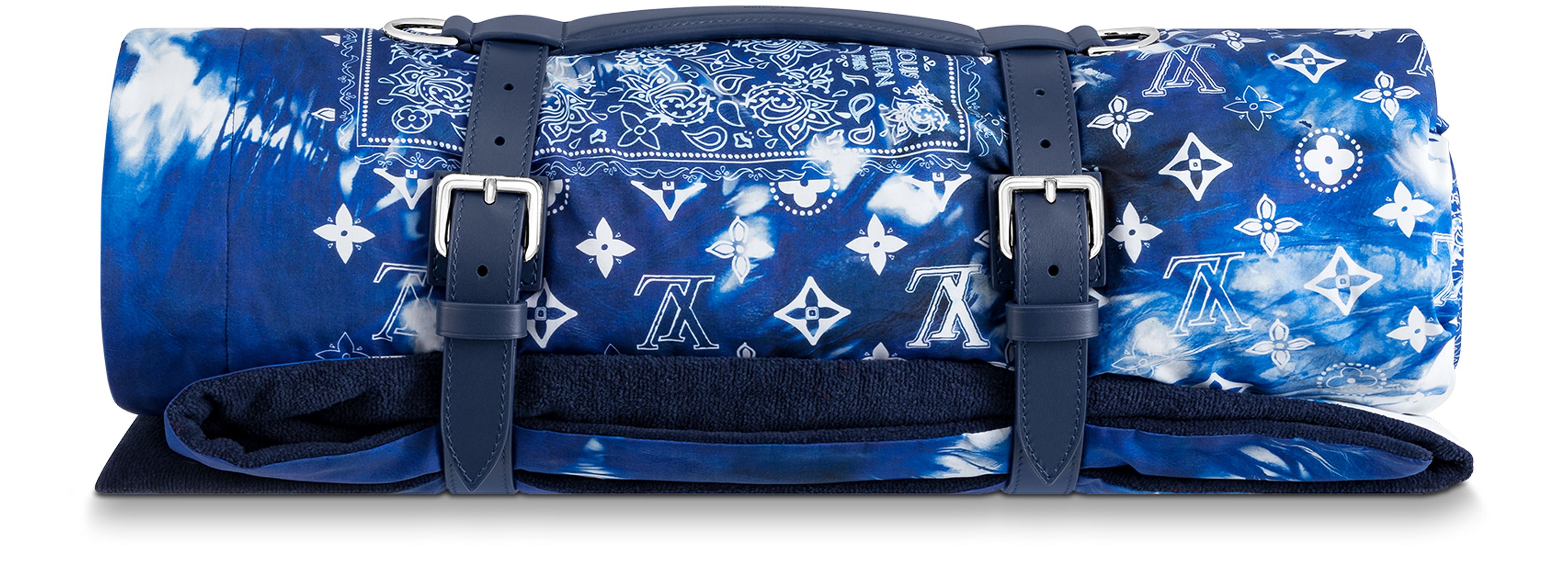 Monogram Bandana Beach Blanket & Holder thumbnail 4