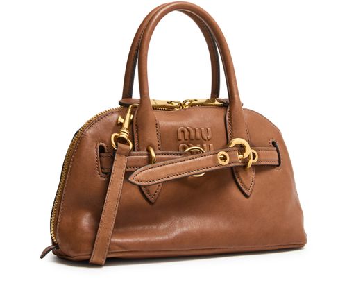 MIU MIU Mini sac en cuir nappa Aviator