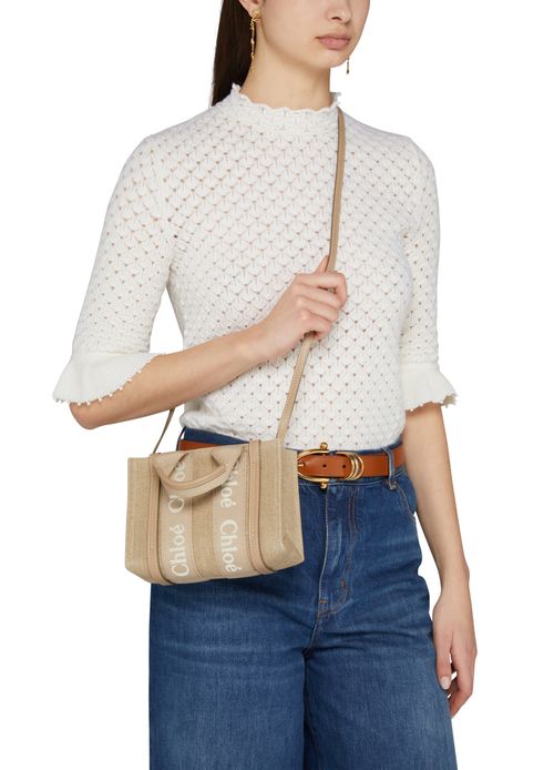 CHLOE Woody mini tote bag
