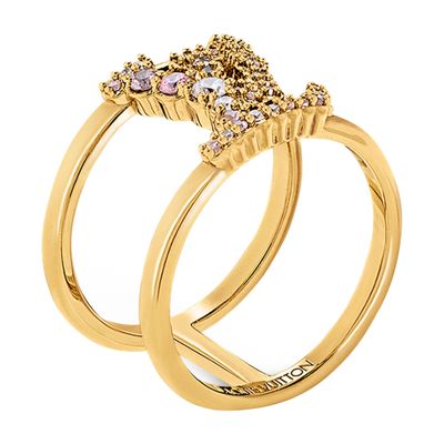 Louis Vuitton Lv Iconic Tresor Ring In Gold