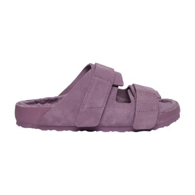 Birkenstock X Tekla - Uji Exq Vl Cazador Shearling Sandals In Purple