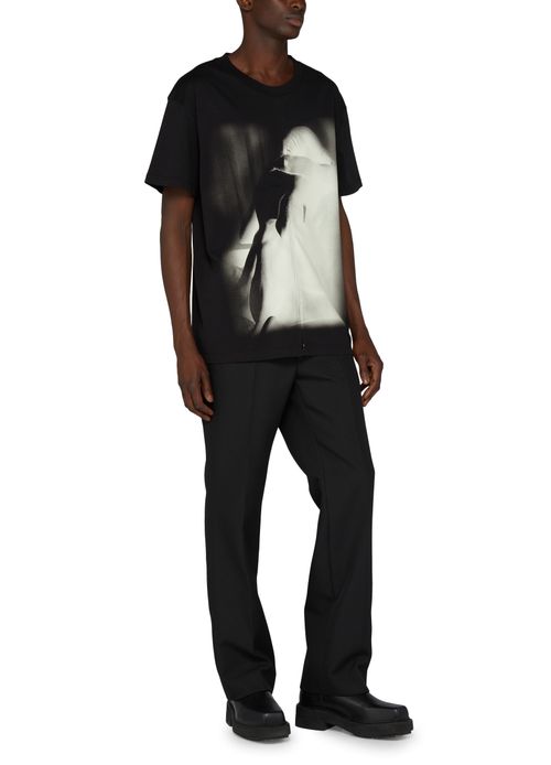 COURREGES Lovers zipped t-shirt