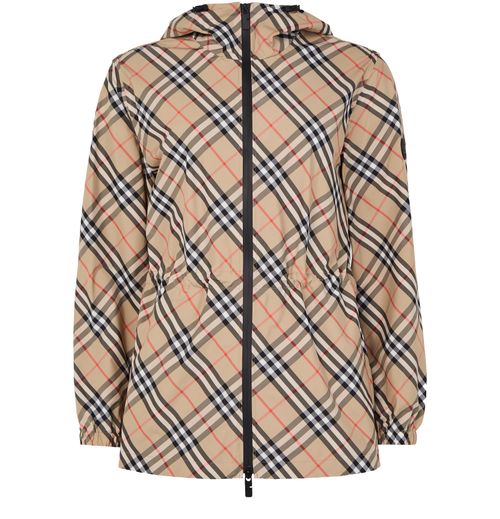 BURBERRY Check lightweight jacket