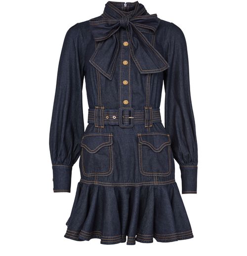 ZIMMERMANN Denim flip dress