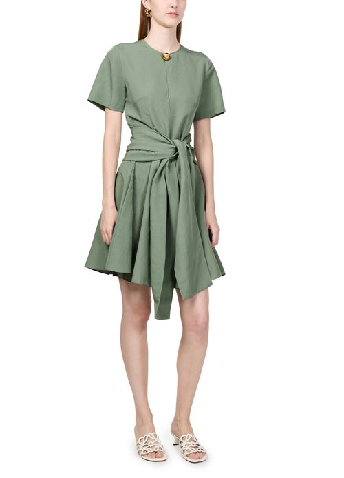 LOEWE Viscose and linen dress