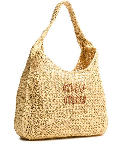 MIU MIU Raffia Hobo bag