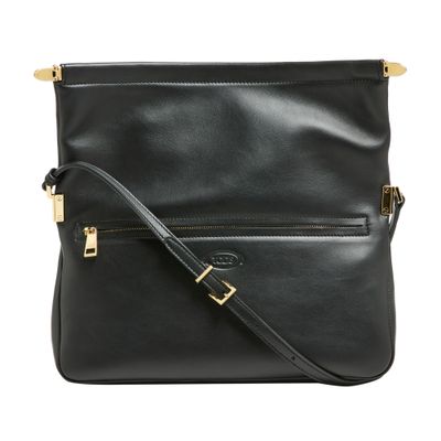 Tod's Under-shoulder Clutch In Black