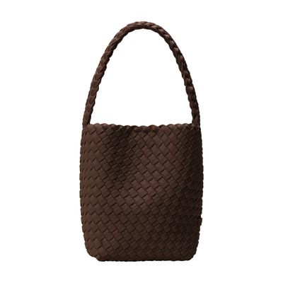 Naghedi Small Nomad Hobo Bag In Brown