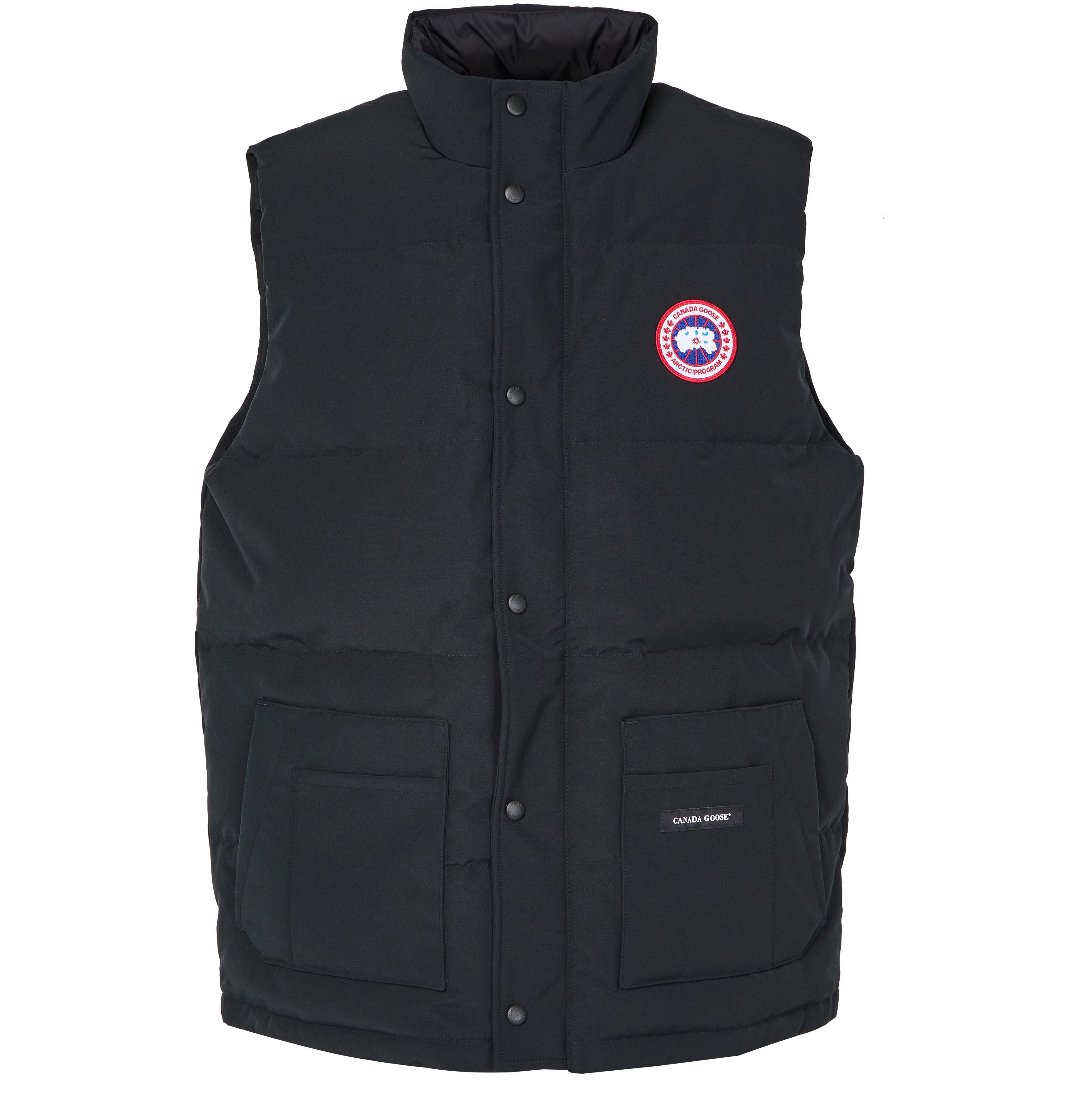 Freestyle sleeveless puffer jacket