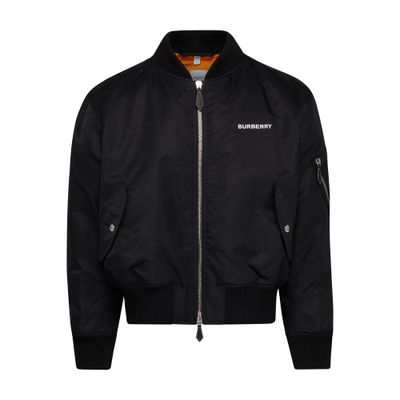 Burberry nylon bomber jacket outlet