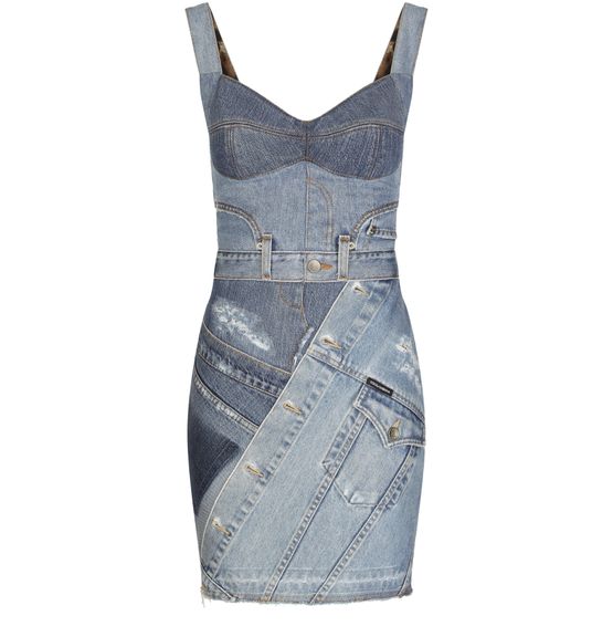 Dolce gabbana denim dress online