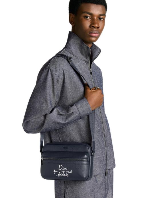 DIOR Sac messenger zippé Rider 2.0 Dior and Hylton Nel