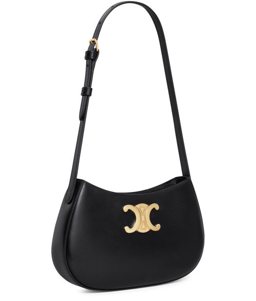 CELINE Medium tilly bag in shiny calfskin