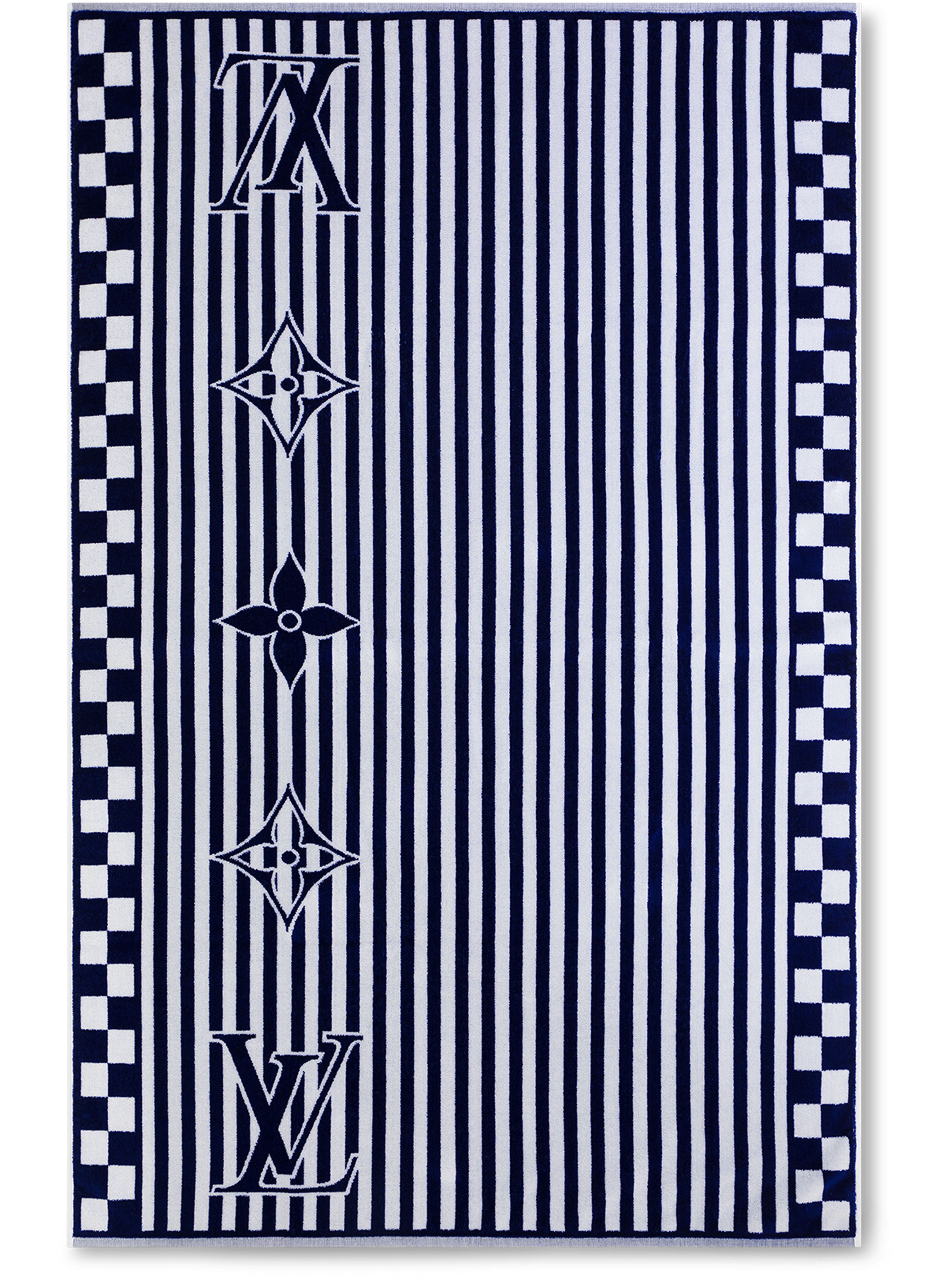 LV Graphical Beach Towel