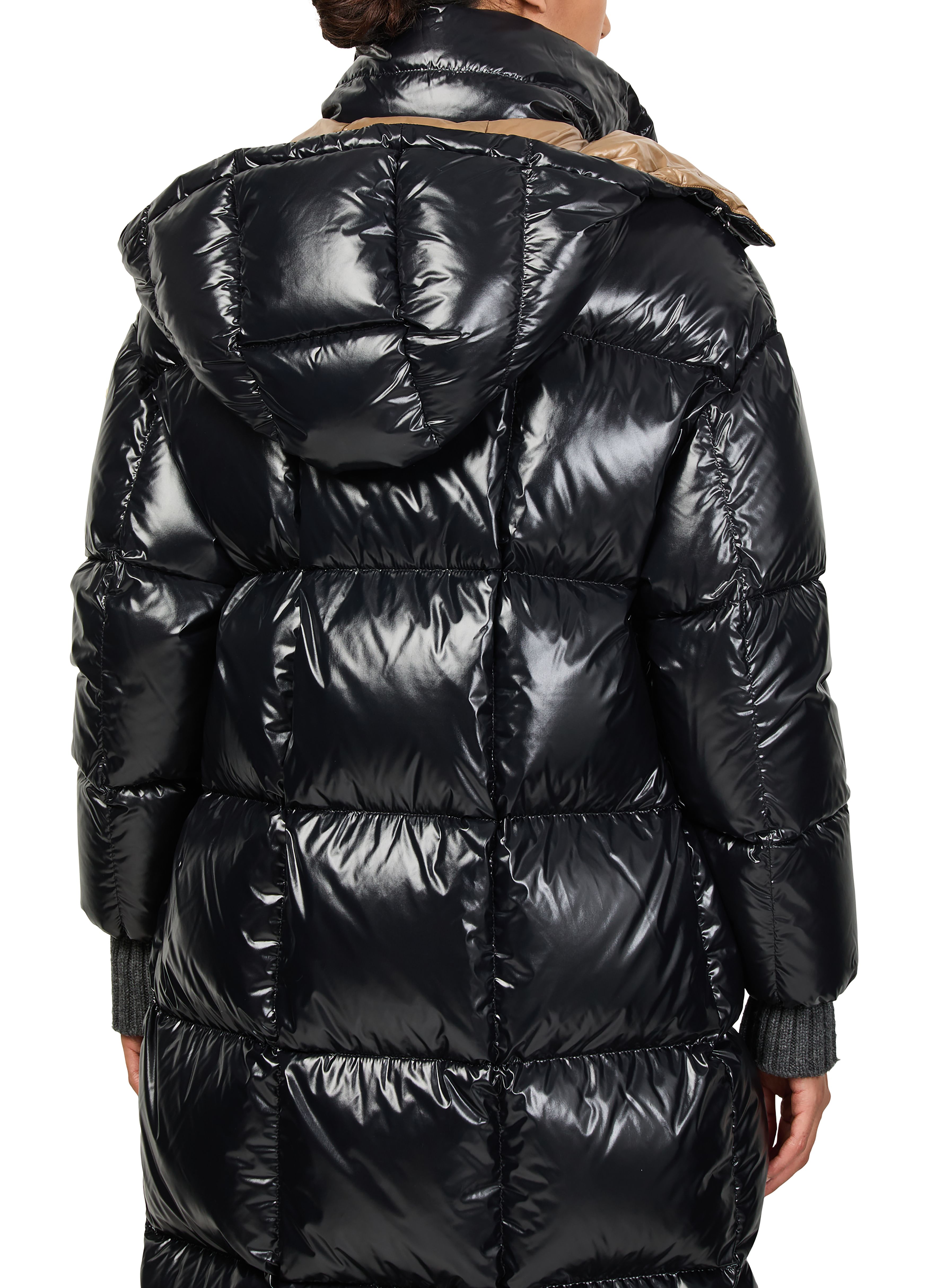 Panalba long puffer jacket thumbnail 5