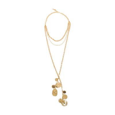 Chloé Medals Necklace In Gold