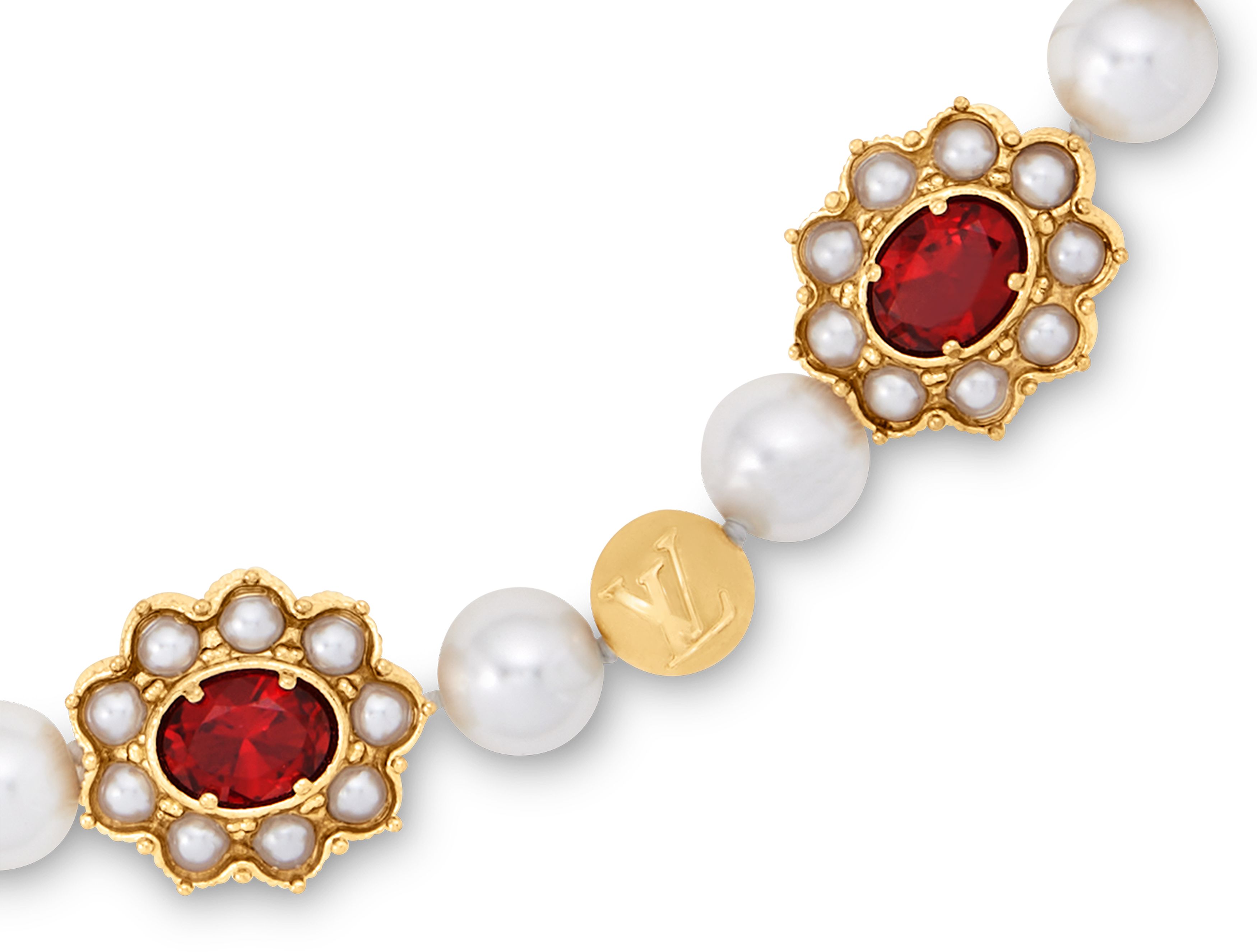 LV Dynasty Flower Necklace thumbnail 3
