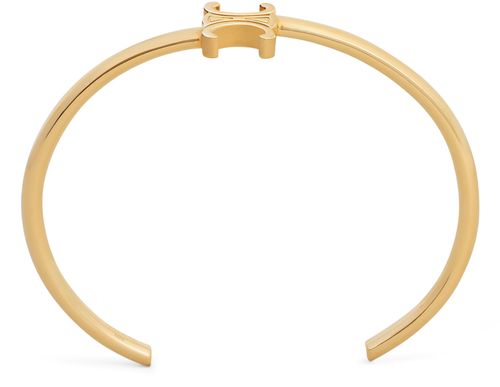 CELINE Bracelet asymétrique en laiton doré Jonc Triomphe