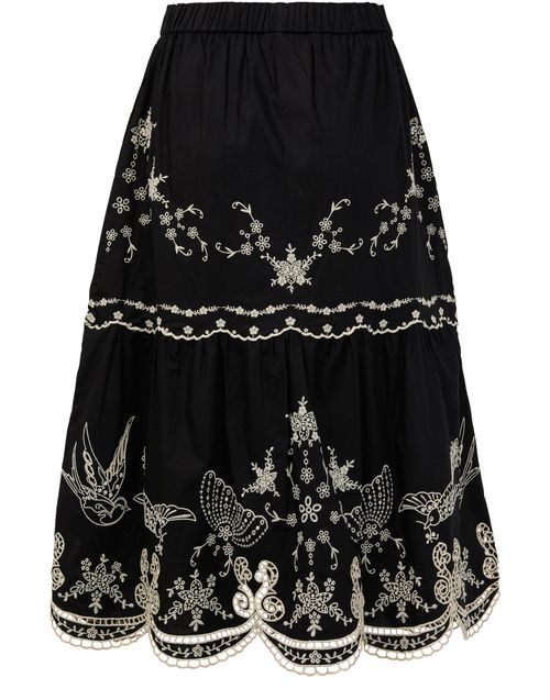 SEA NEW YORK Kingsley embroidery skirt