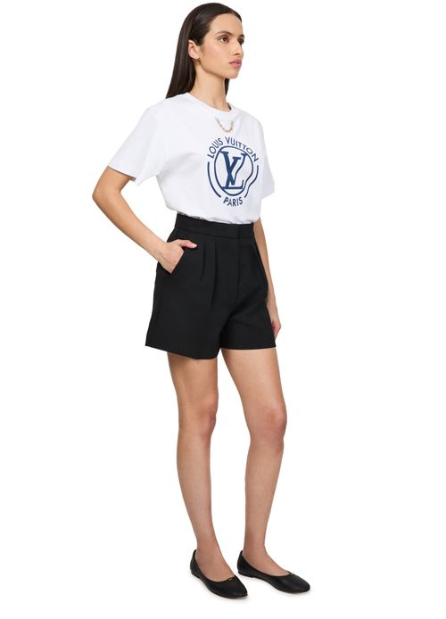 LOUIS VUITTON Flocked LV T-Shirt