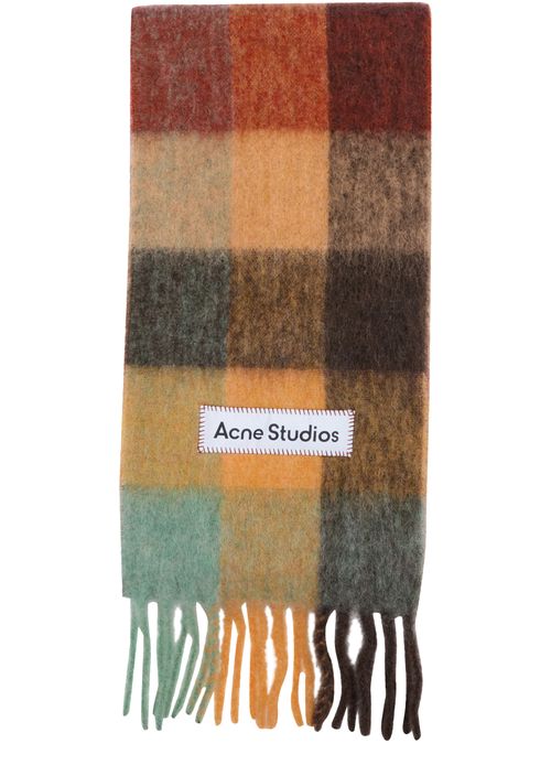 ACNE STUDIOS Vally scarf with fringes