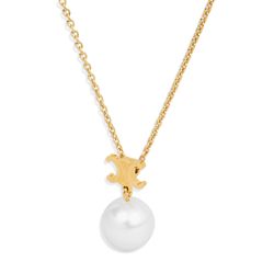 Les ネックレス 入手困難 CELINE Perles Maillon Celine